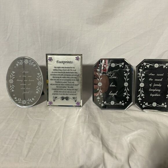 4 mirror saying easels - Picture 2 of 10